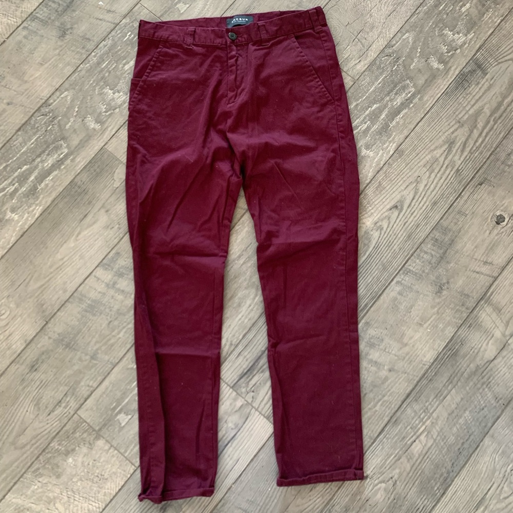 Men’s Pacsun Maroon Chinos